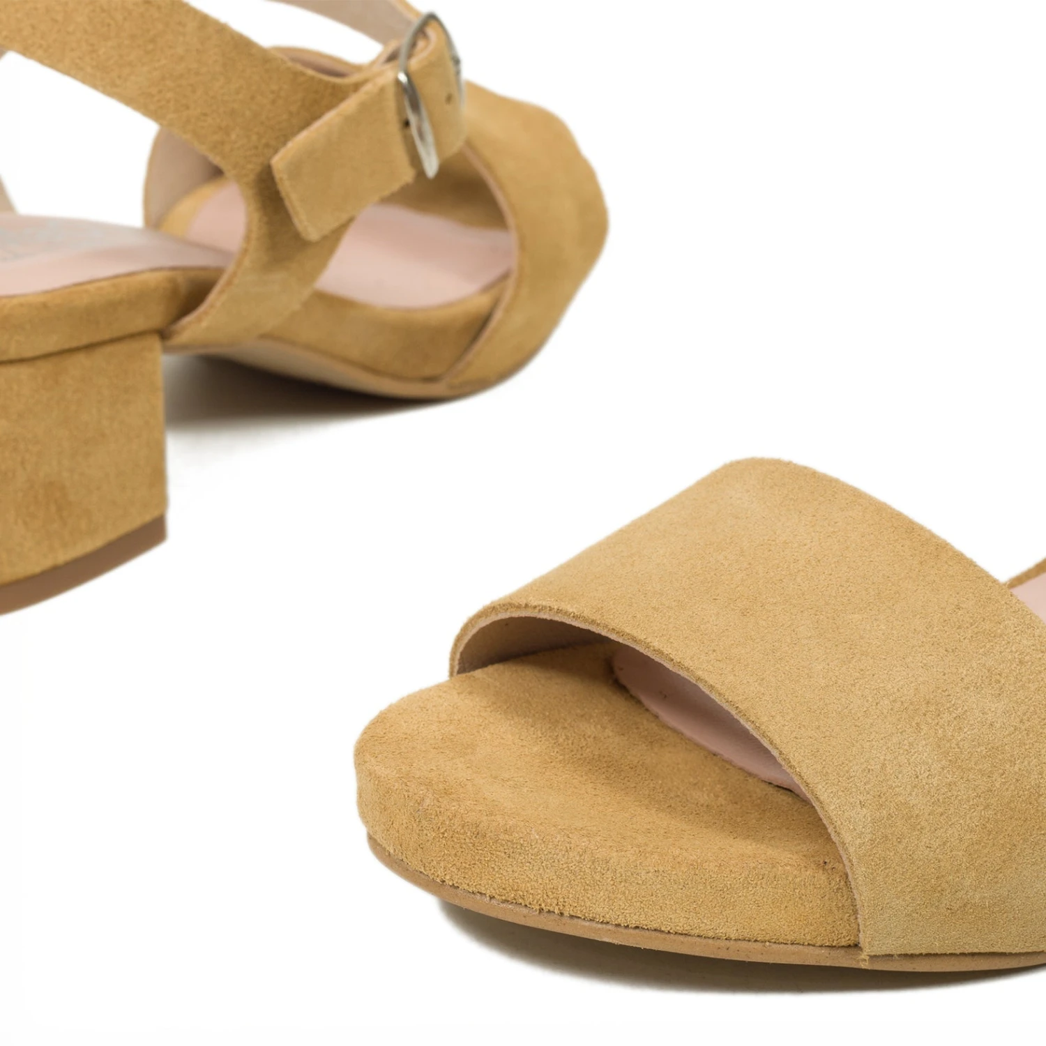 BASIC - SANDALE A TALON LARGE FEMME TERRE – Image 3