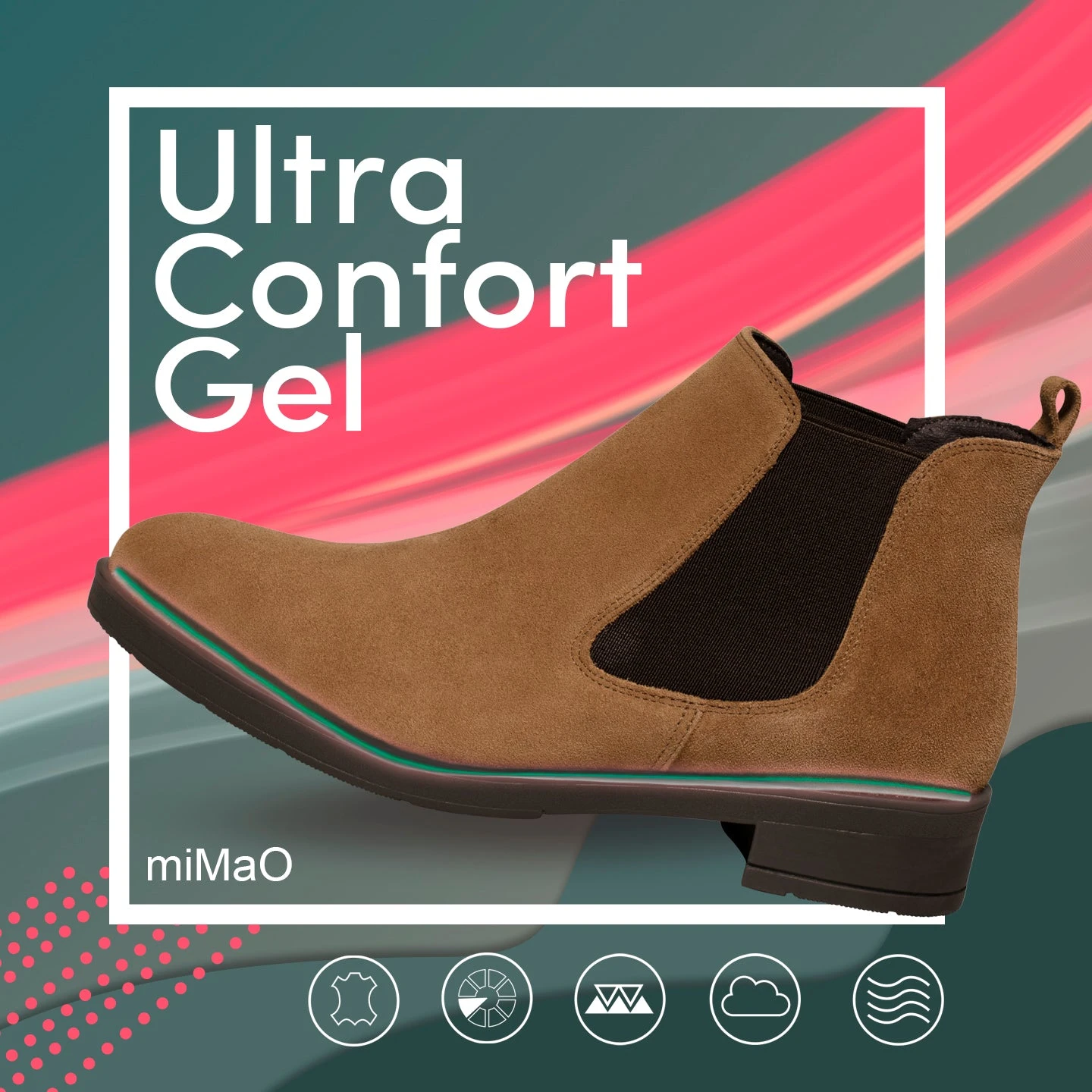 PICADILLY - Bottines Chelsea TAUPE Pour Femme – Image 7