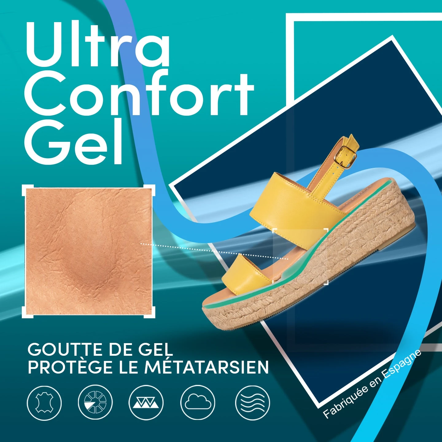 TARIFA - Espadrilles Plateforme CÉLESTE – Image 8