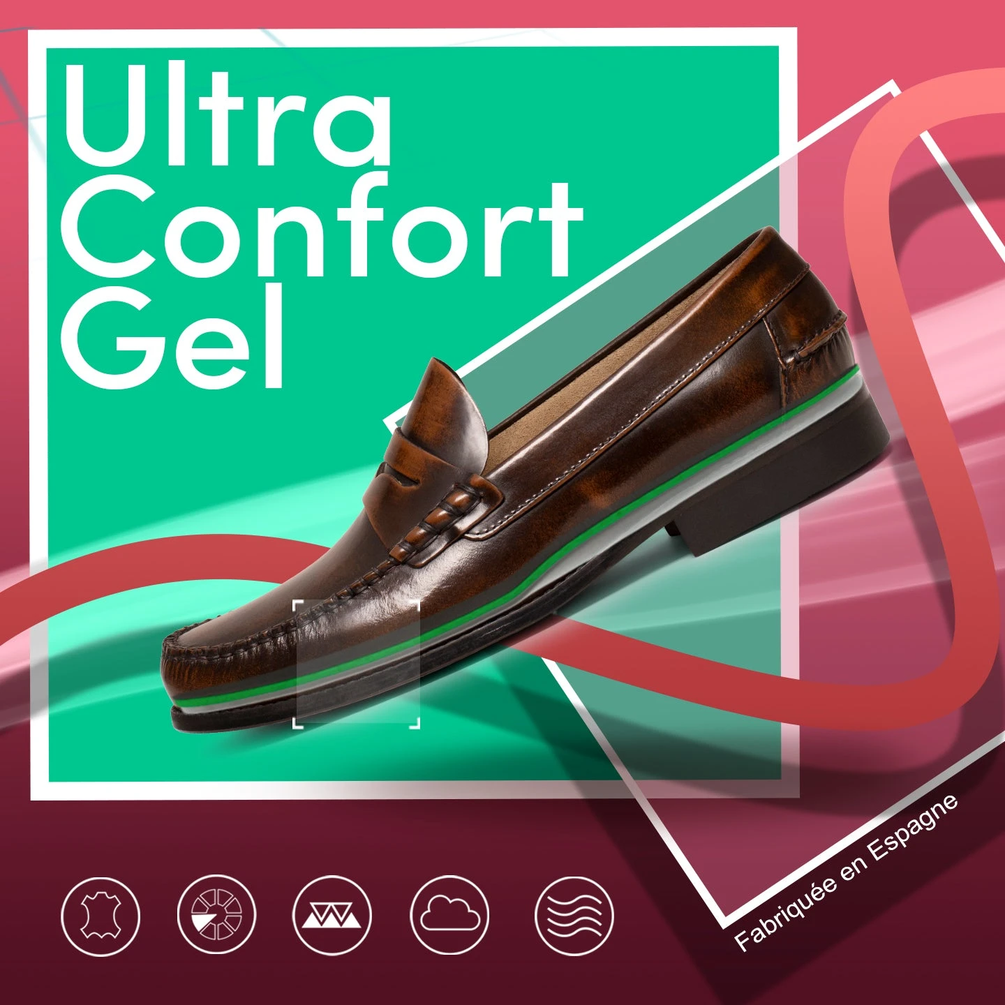 CASTELLANO - Mocassin NOIR Pour Homme En Cuir Florentic – Image 8