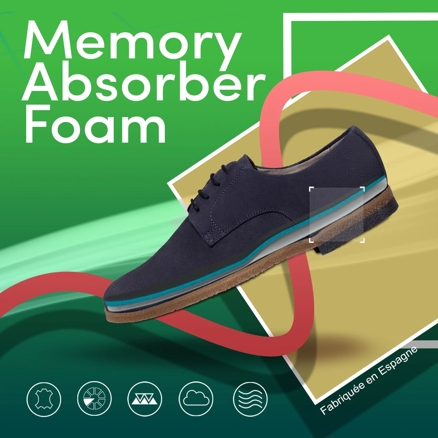 BLUCHER - Chaussures à Lacets Pour Homme TAUPE – Image 8