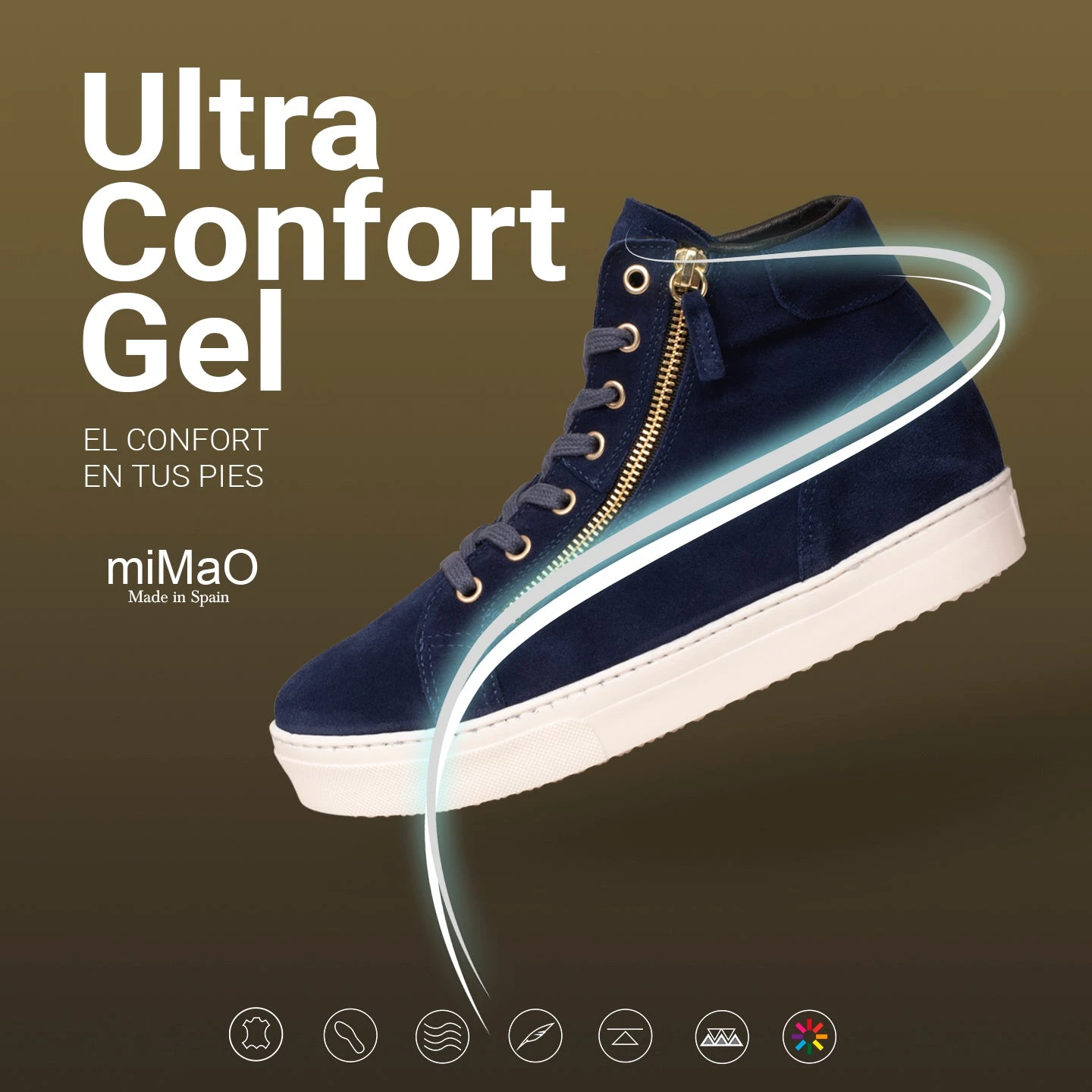 STAR - Baskets Compensées Pour Femmes ROUGE – Image 7