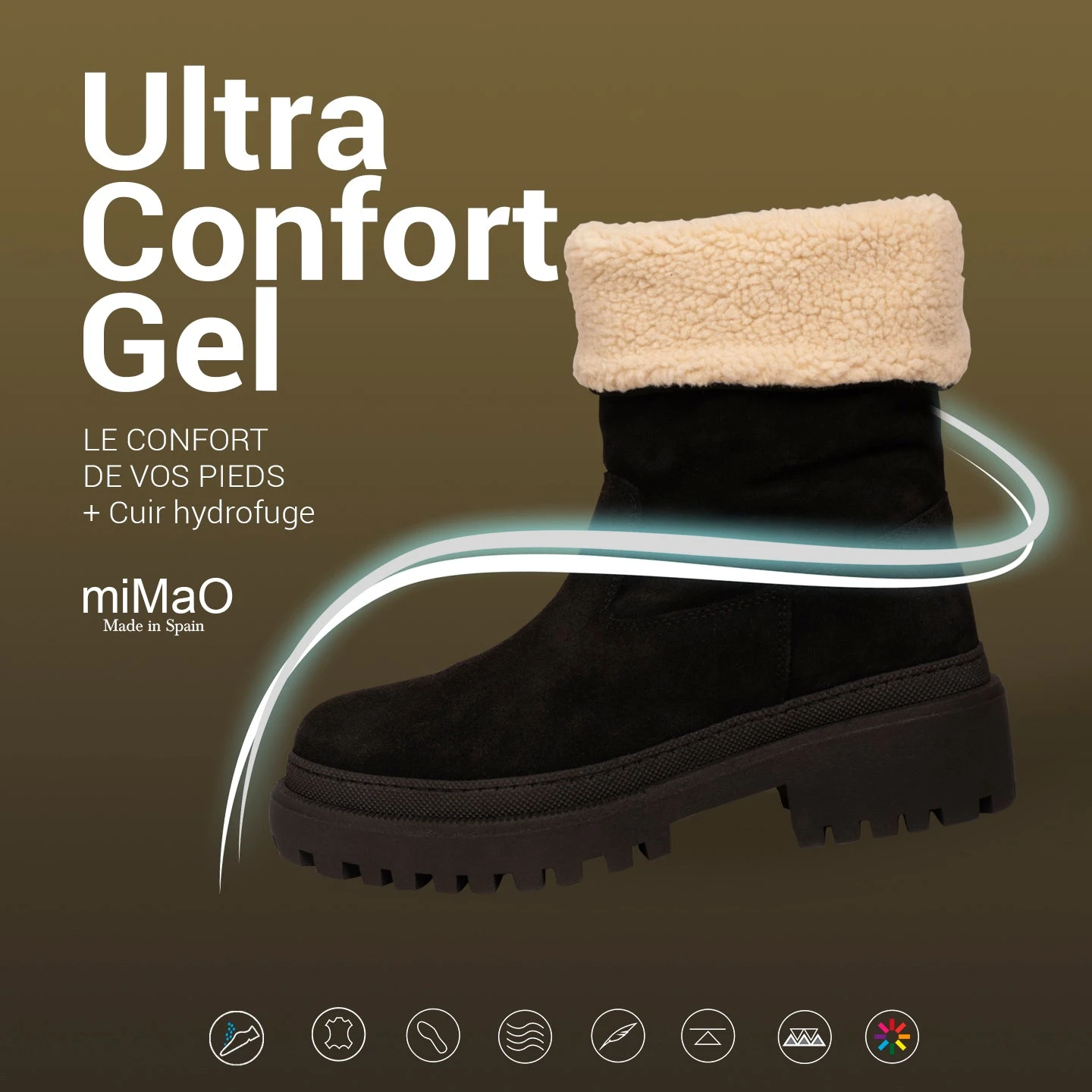 POLAR - Bottes CAMEL En Cuir Hydrofuge – Image 9
