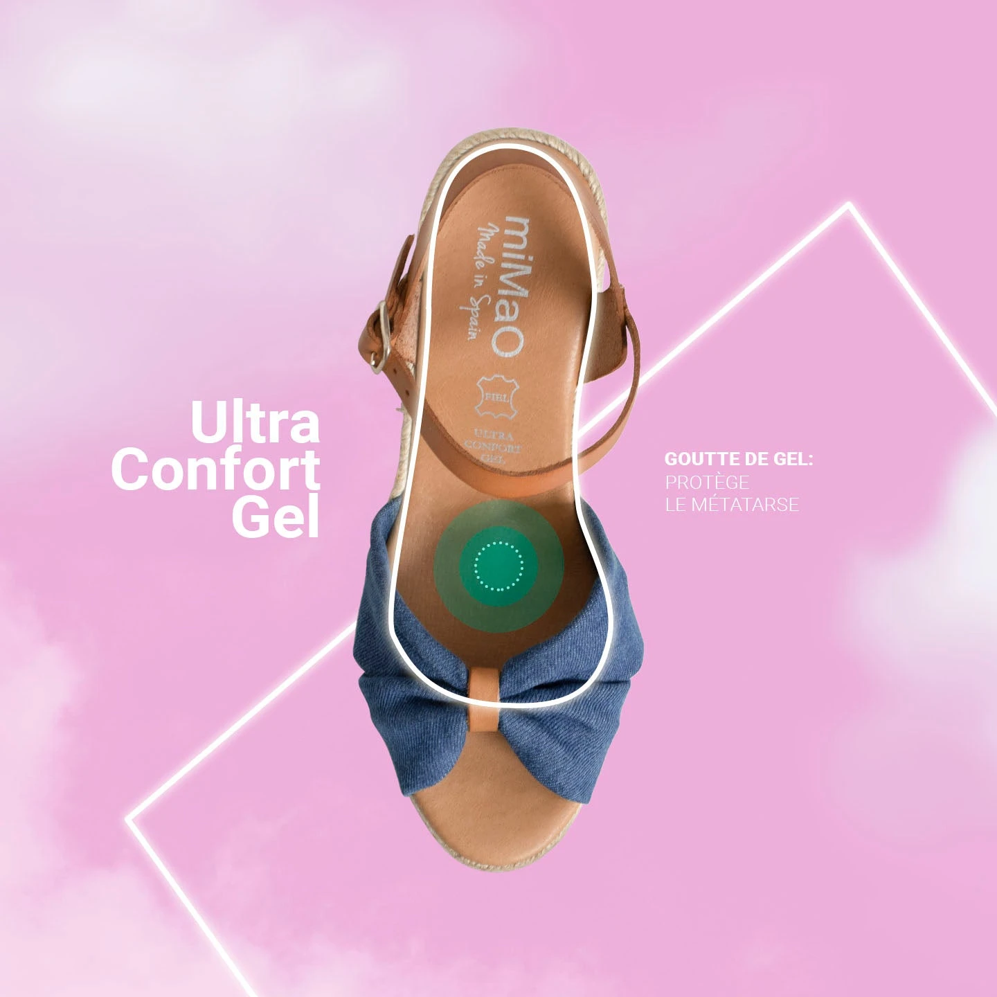 PALMA - Espadrilles En Denim BLEU – Image 7