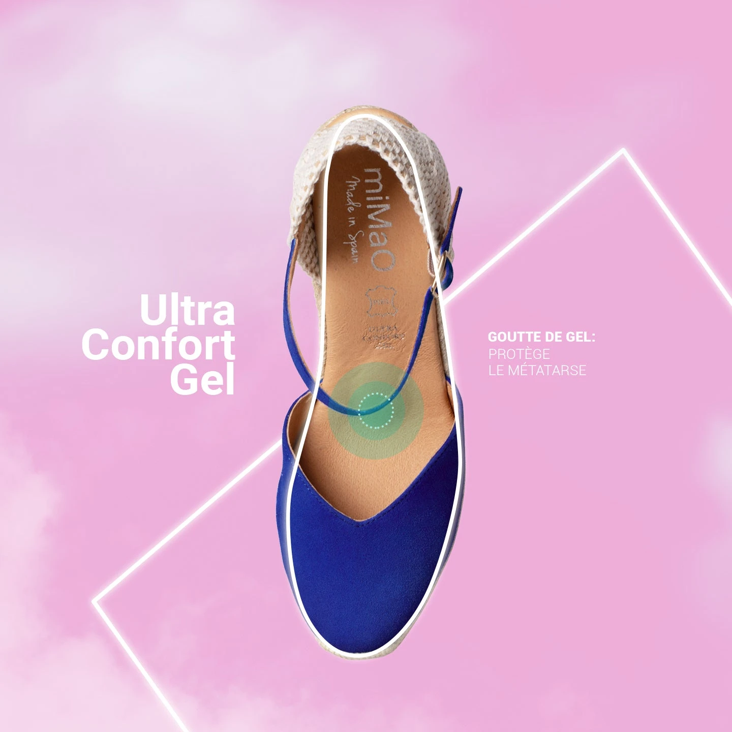 NERJA - Espadrilles Talon Haut BEIGE – Image 7