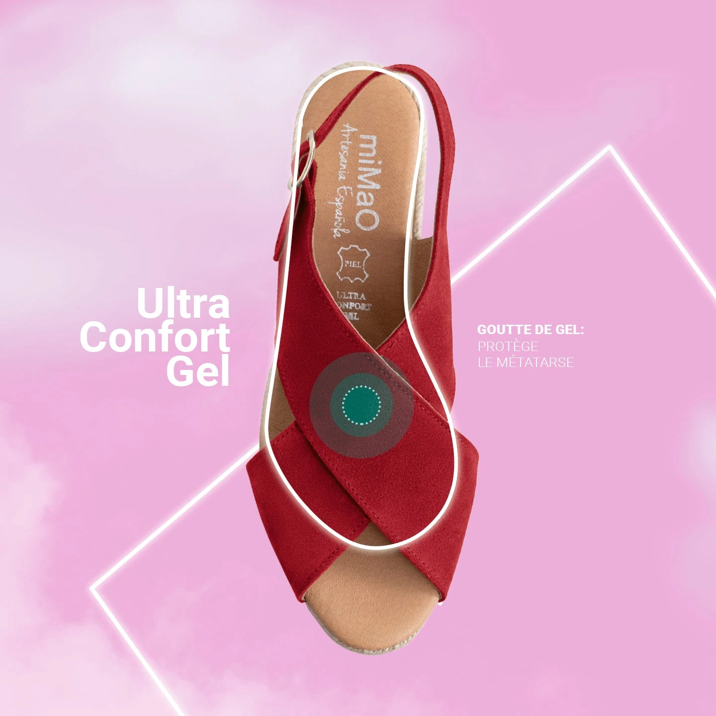 LAGOS - Espadrilles à Brides Croisées BEIGE – Image 7