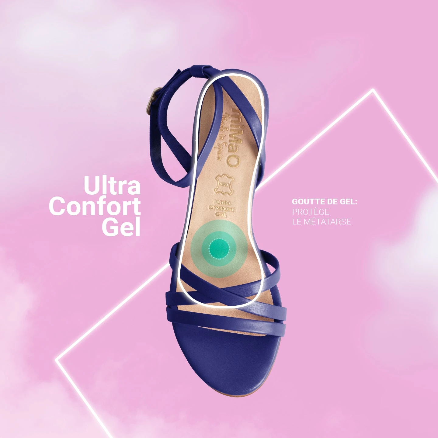 VIENA - Sandales à Brides Fines Et Talon Bas ARGENTÉ – Image 6