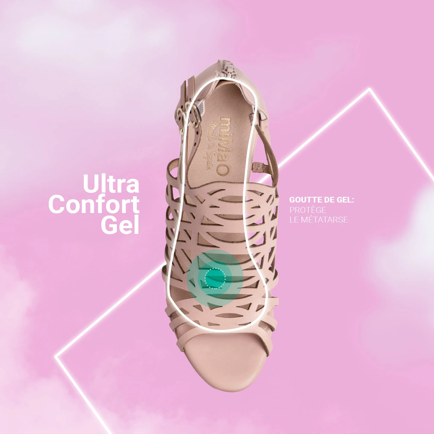 GALA - Sandales De Soirée à Talon Haut NUDE – Image 6