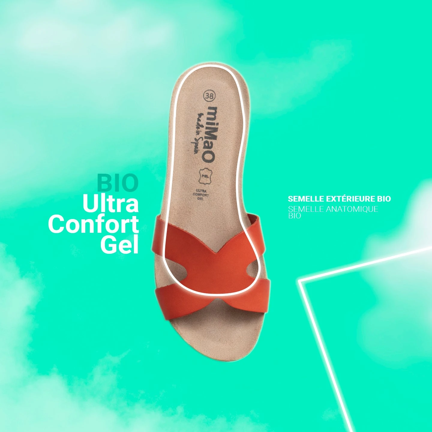 SUMMER – Mules FUCHSIA BIO – Image 6