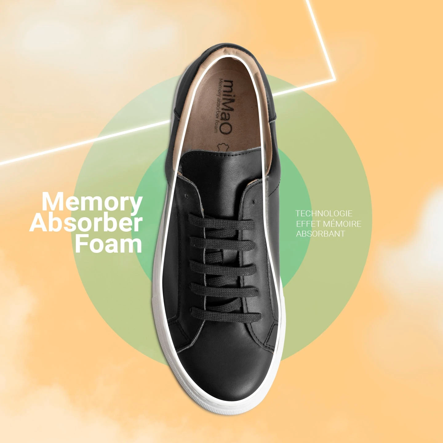 SNEAKER M – Baskets Casual Pour Homme NOIR – Image 6