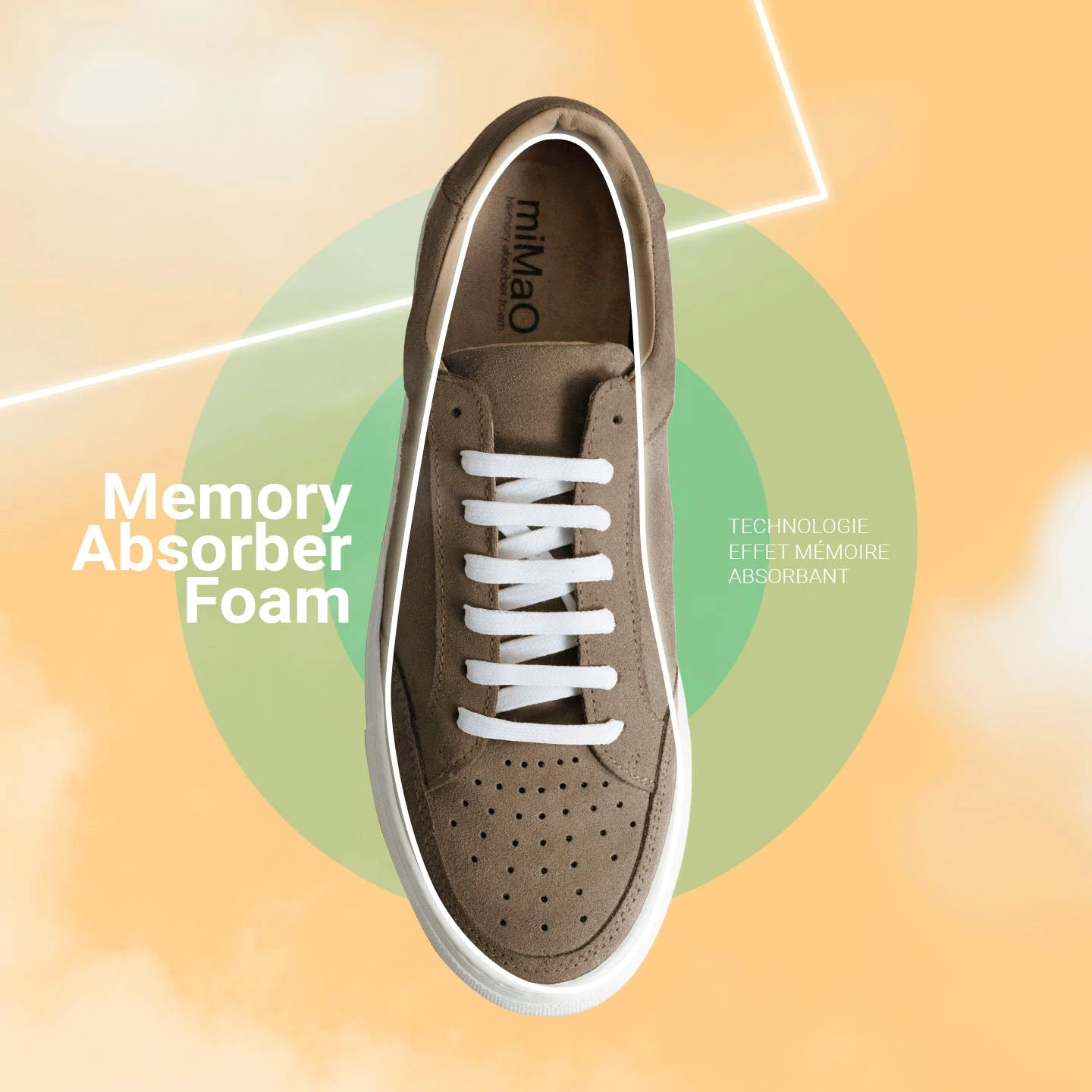 DUBLÍN - Baskets En Cuir Pour Homme TAUPE – Image 6