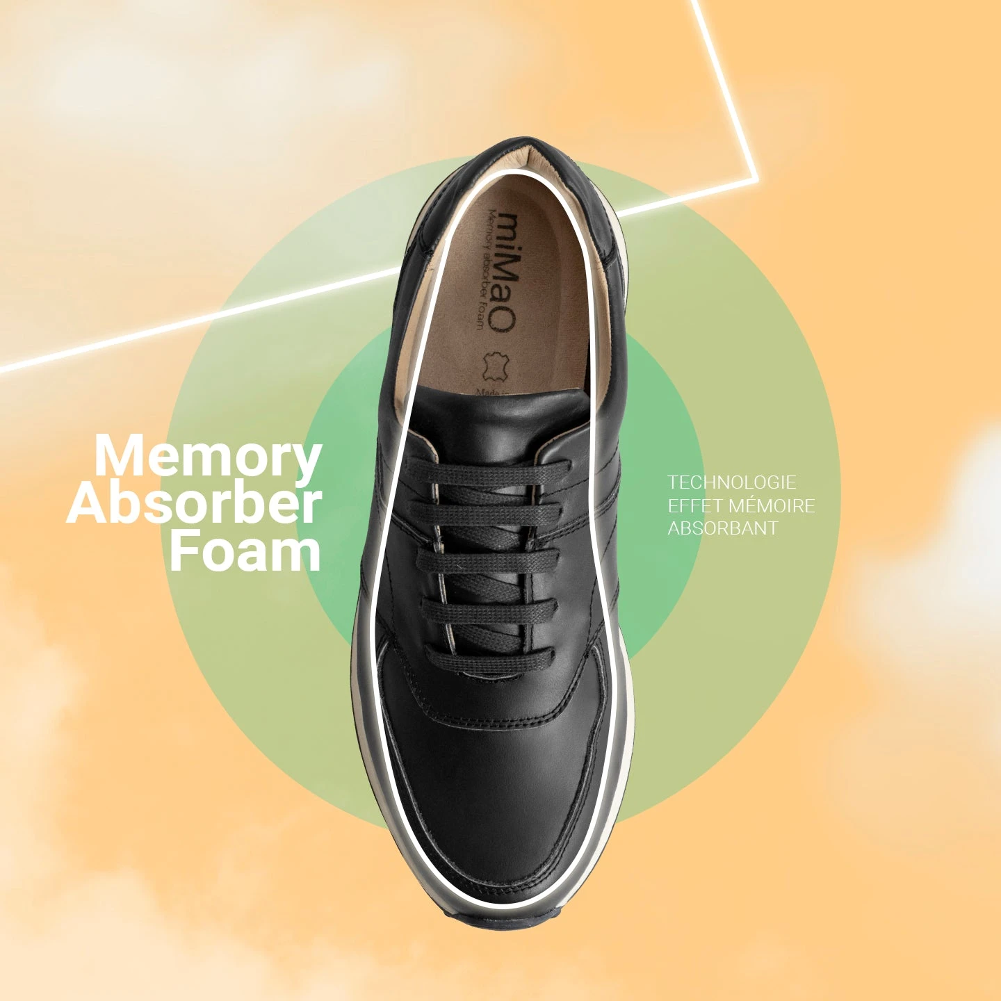 YORK - Baskets Habillées Pour Homme NOIR – Image 6