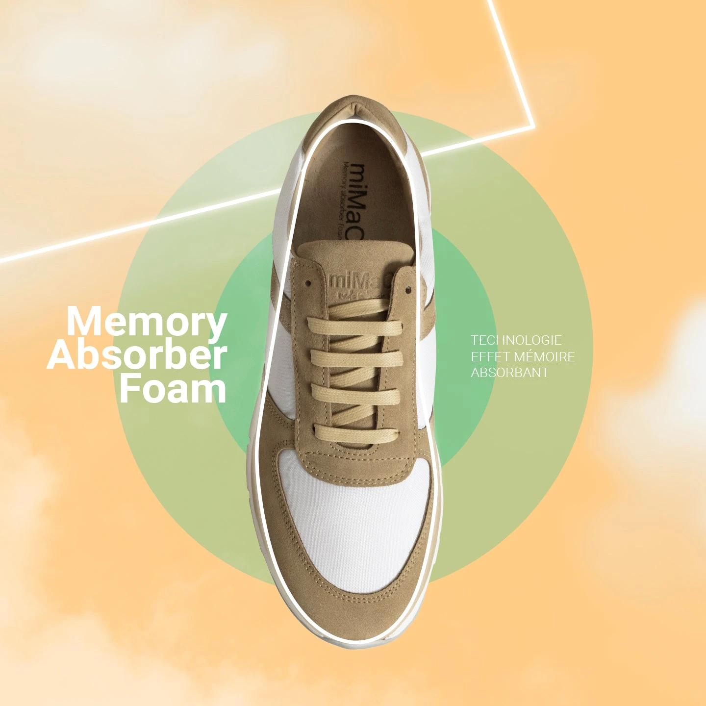 BERLIN - Tennis Pour Homme Casual BEIGE – Image 6