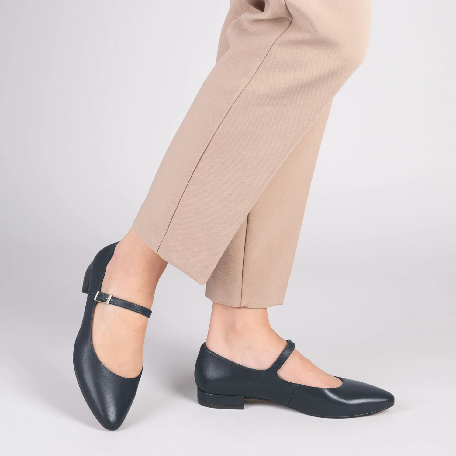 BABIES – Ballerines Pour Femme à Bracelet BLEU MARINE – Image 6