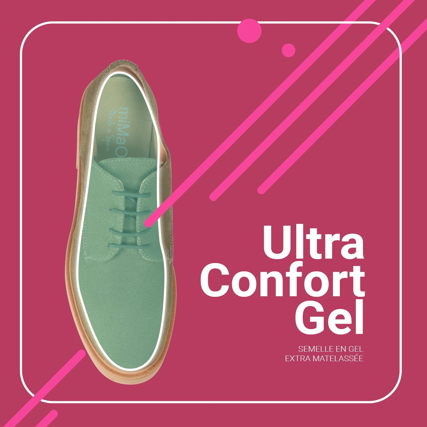 BLUCHER - Chaussures à Lacets Pour Femmes CAMEL – Image 7