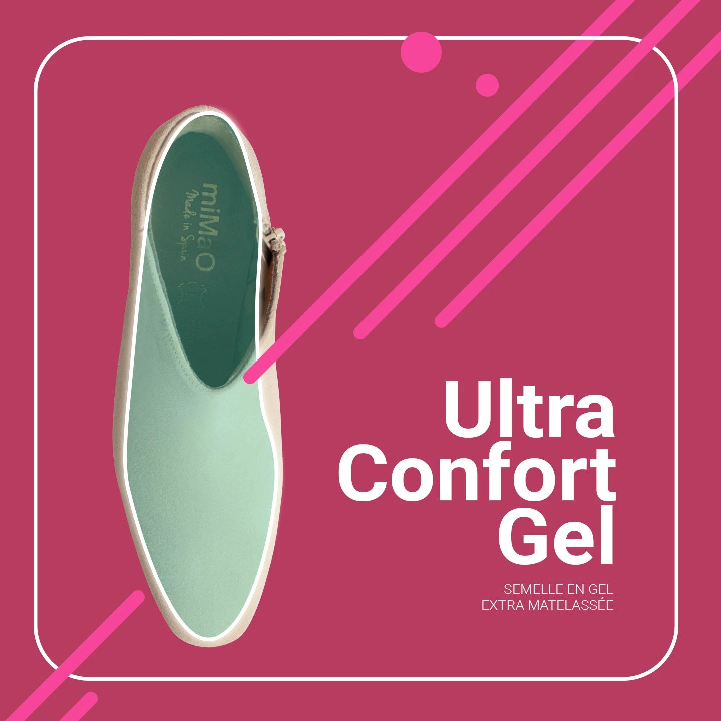 LADY – Bottines Avec Décolleté En V NOIR – Image 7