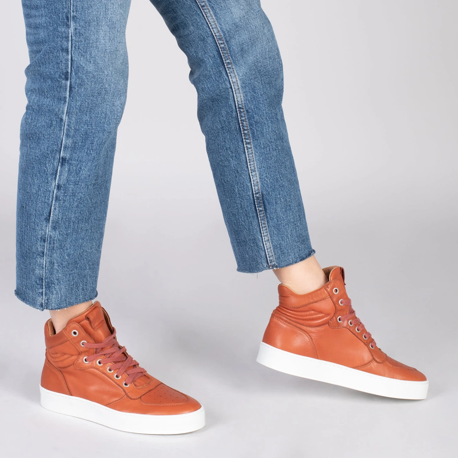 BASKET – Baskets Hautes Pour Femme TUILE – Image 6