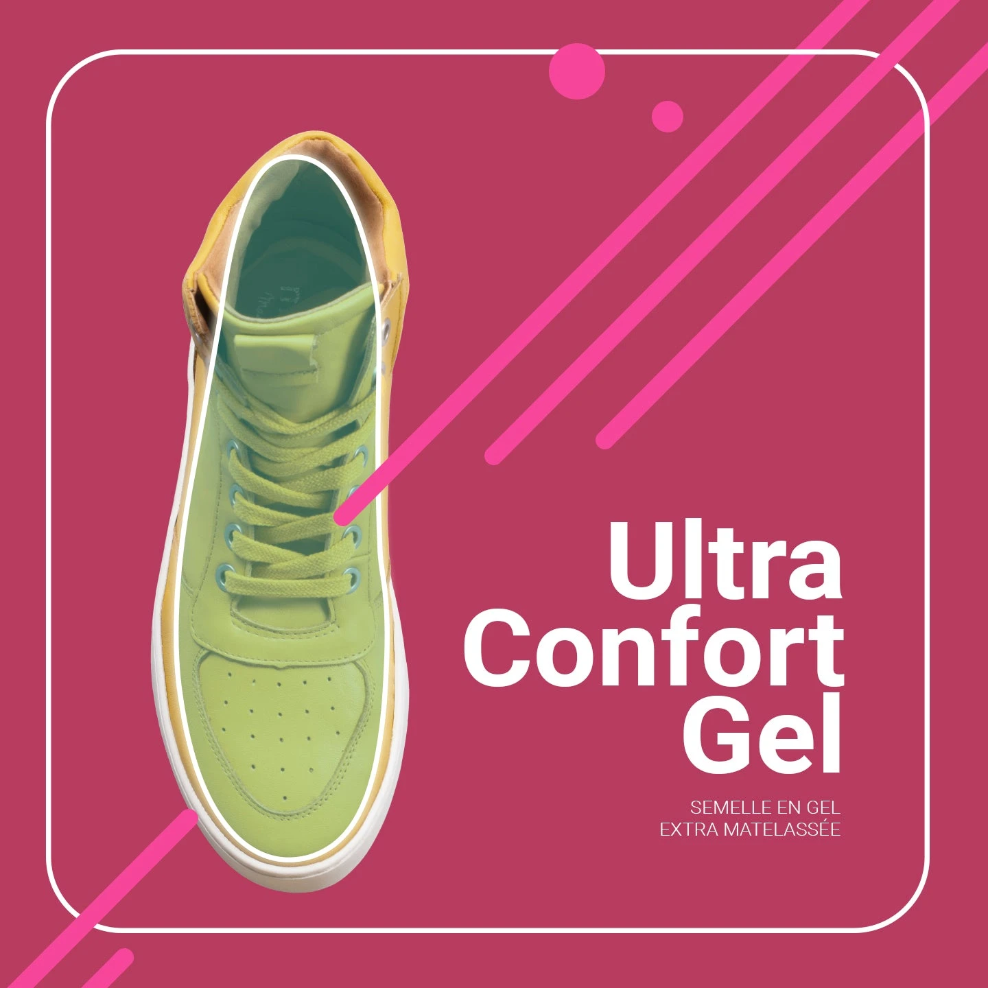 BASKET – Baskets Hautes Pour Femme TUILE – Image 7