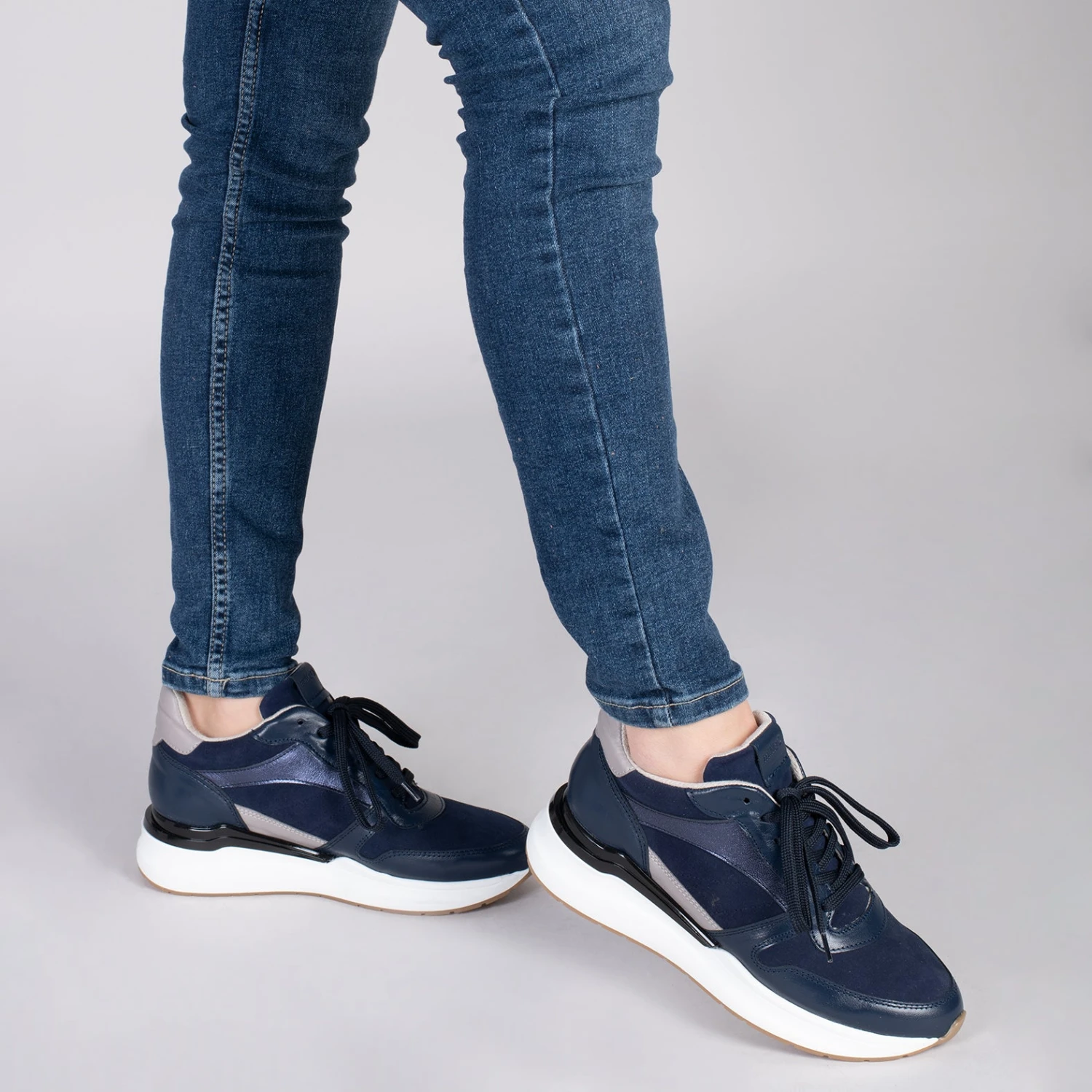 FREEDOM – Baskets à Semelle Amovible BLEU MARINE – Image 6