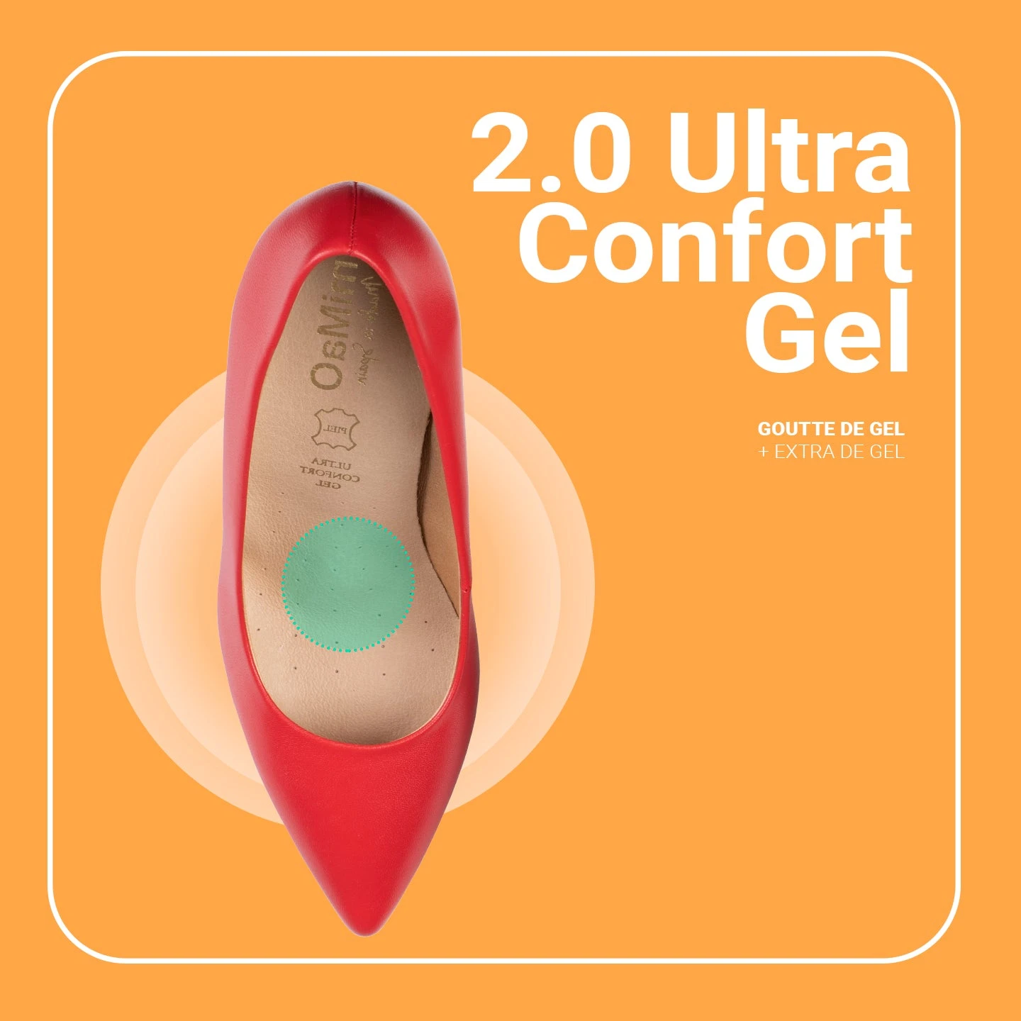 GLAM – Chaussures élégantes à Talon Haut BLEU MARINE – Image 6