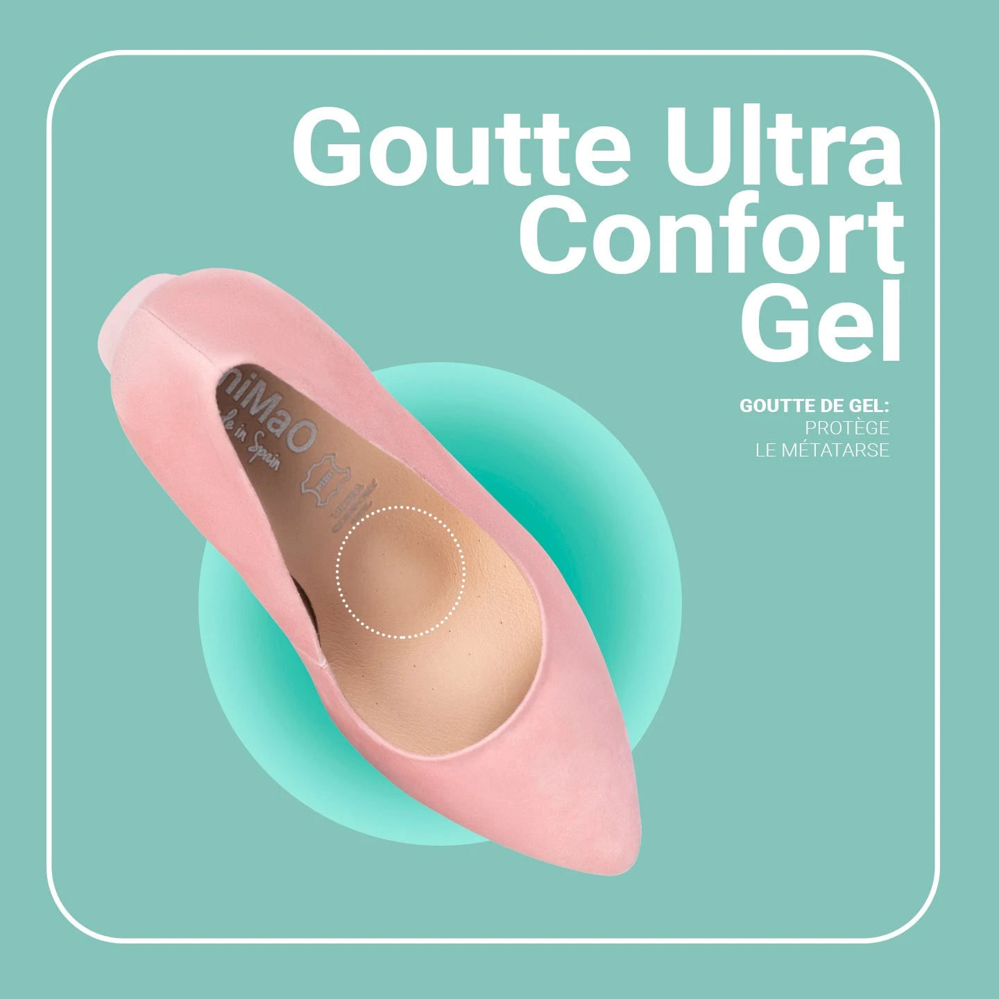 URBAN SOIRÉE - Chaussures à Talon Haut En Cuir Nappa LILA – Image 7