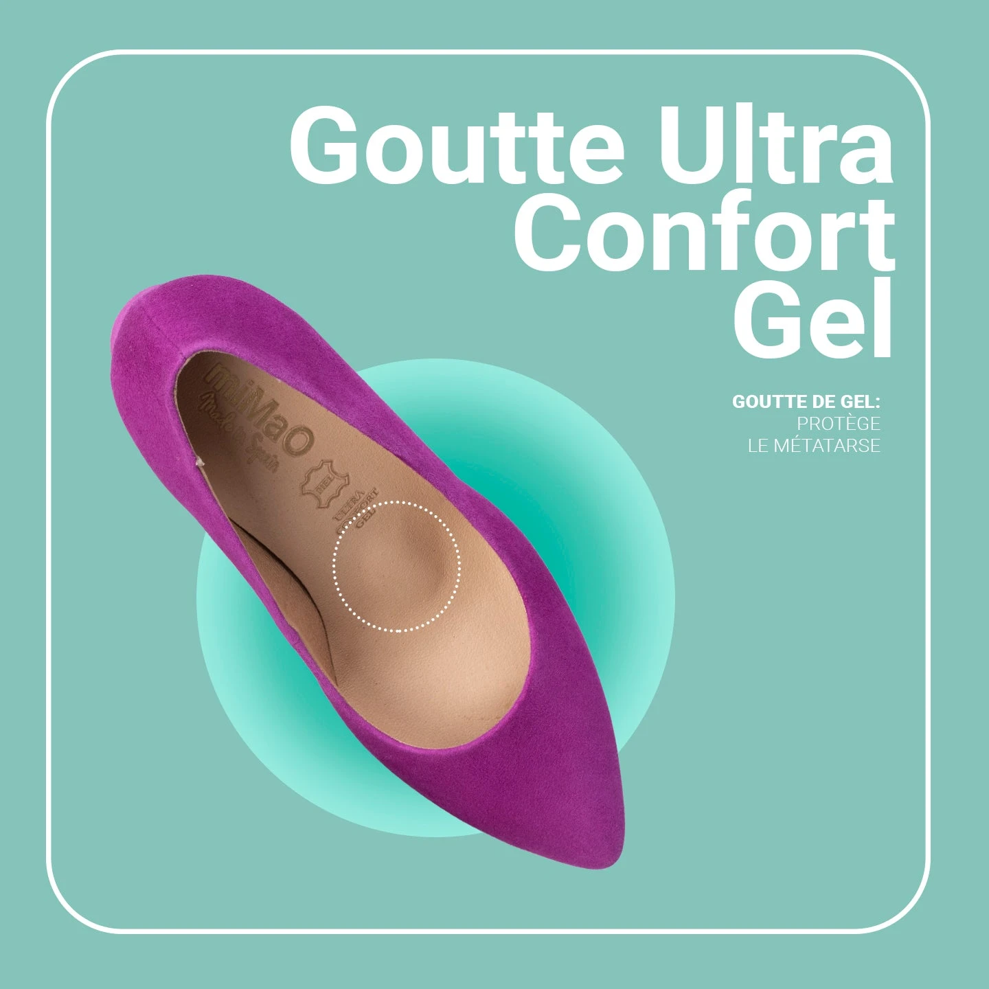 URBAN S - Chaussures à Talon Moyen En Daim JAUNE – Image 7