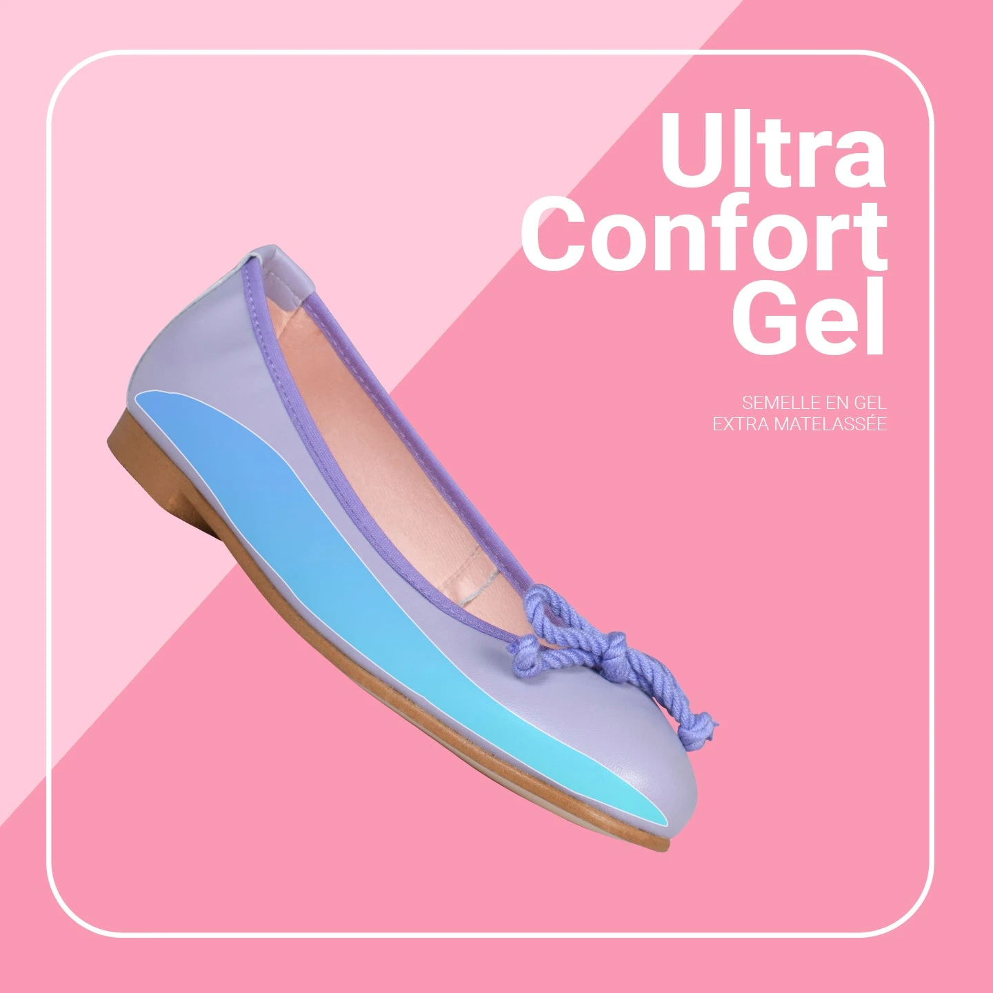 BALLET – Ballerines Pour Femme BLEU MARINE – Image 7