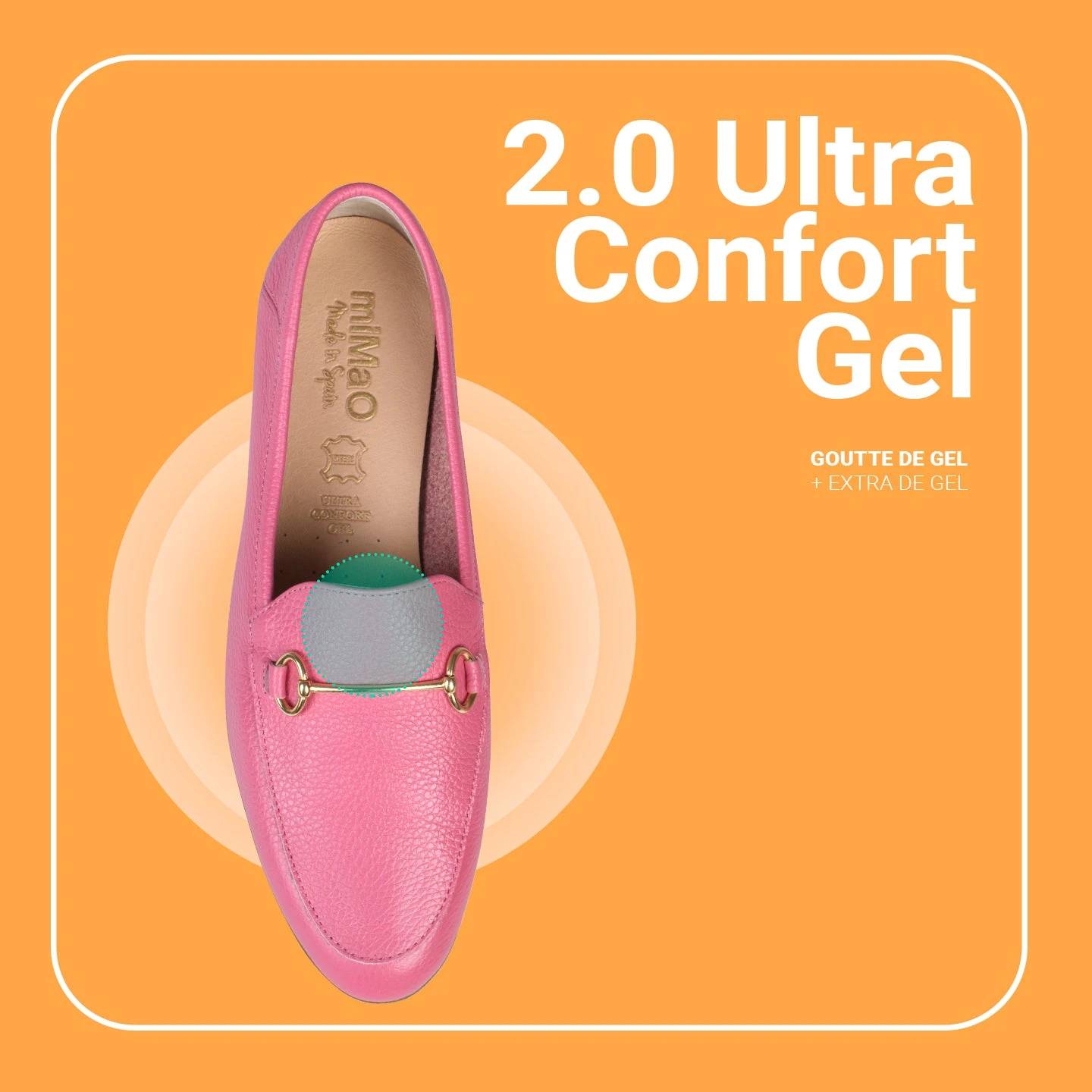 STYLE – Mocassins En Cuir Avec Détail Métallique BLEU MARINE – Image 7