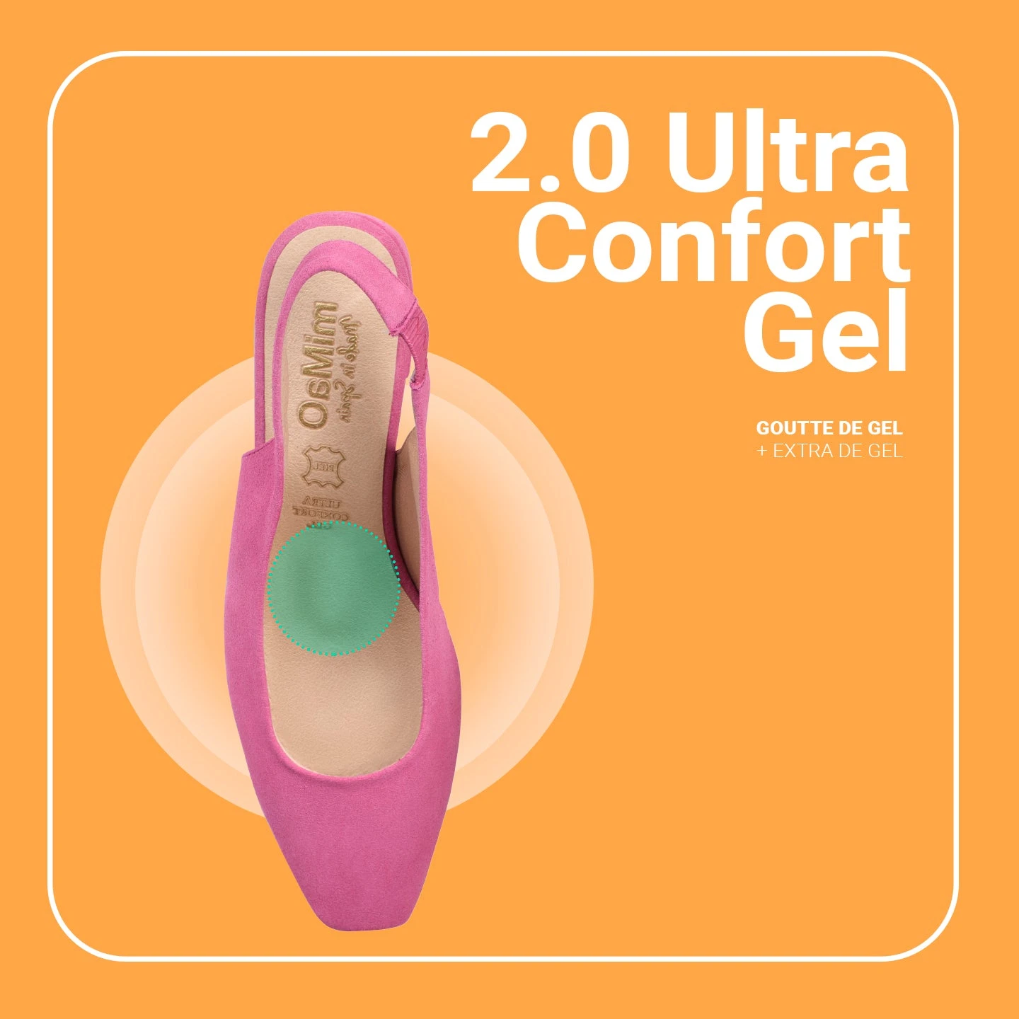 URBAN LADY – Escarpins à Talon Moyen à Bride Arrière BLEU – Image 7