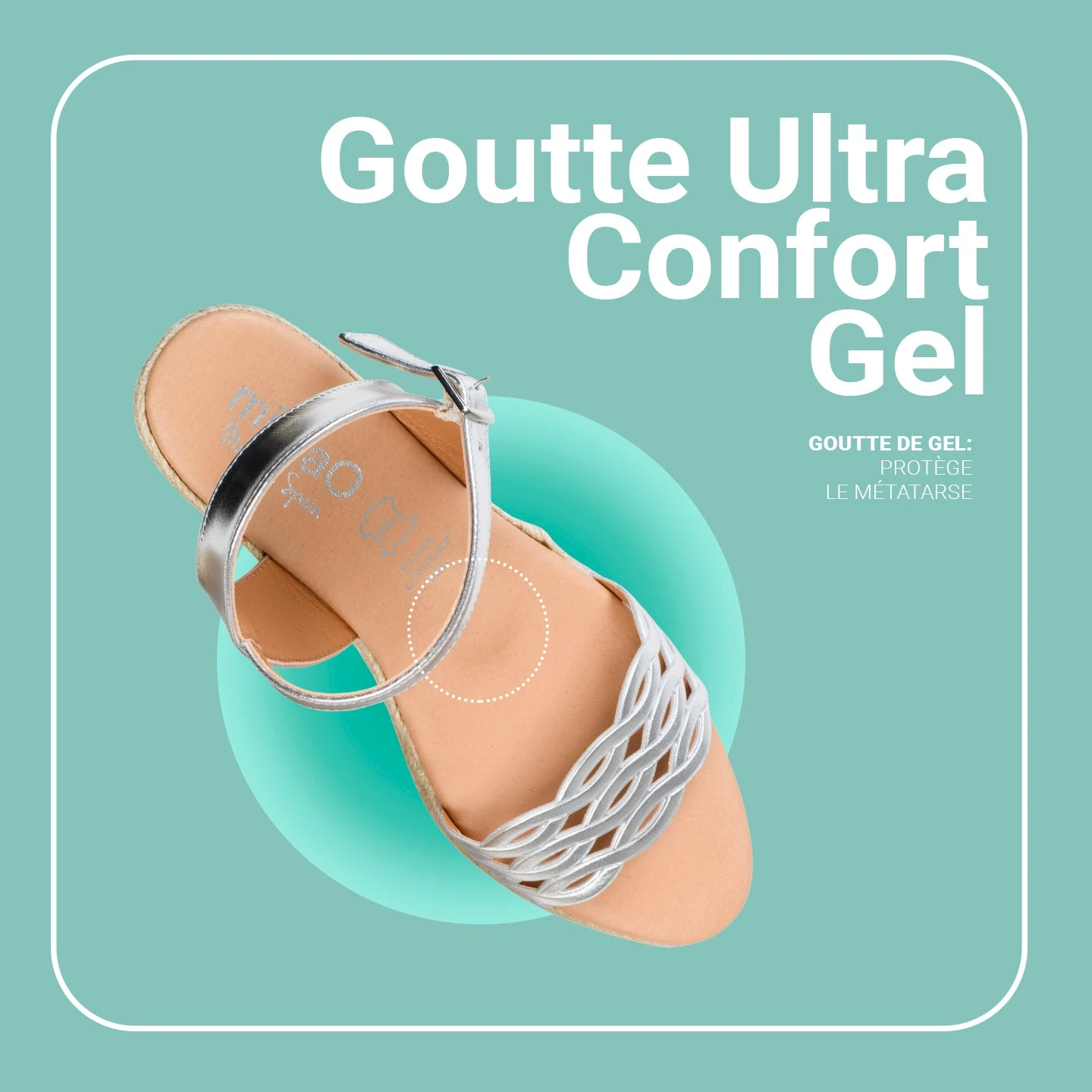 TRENZA – Espadrilles En Jute Naturel Et Tige Tressée DORÉ – Image 6