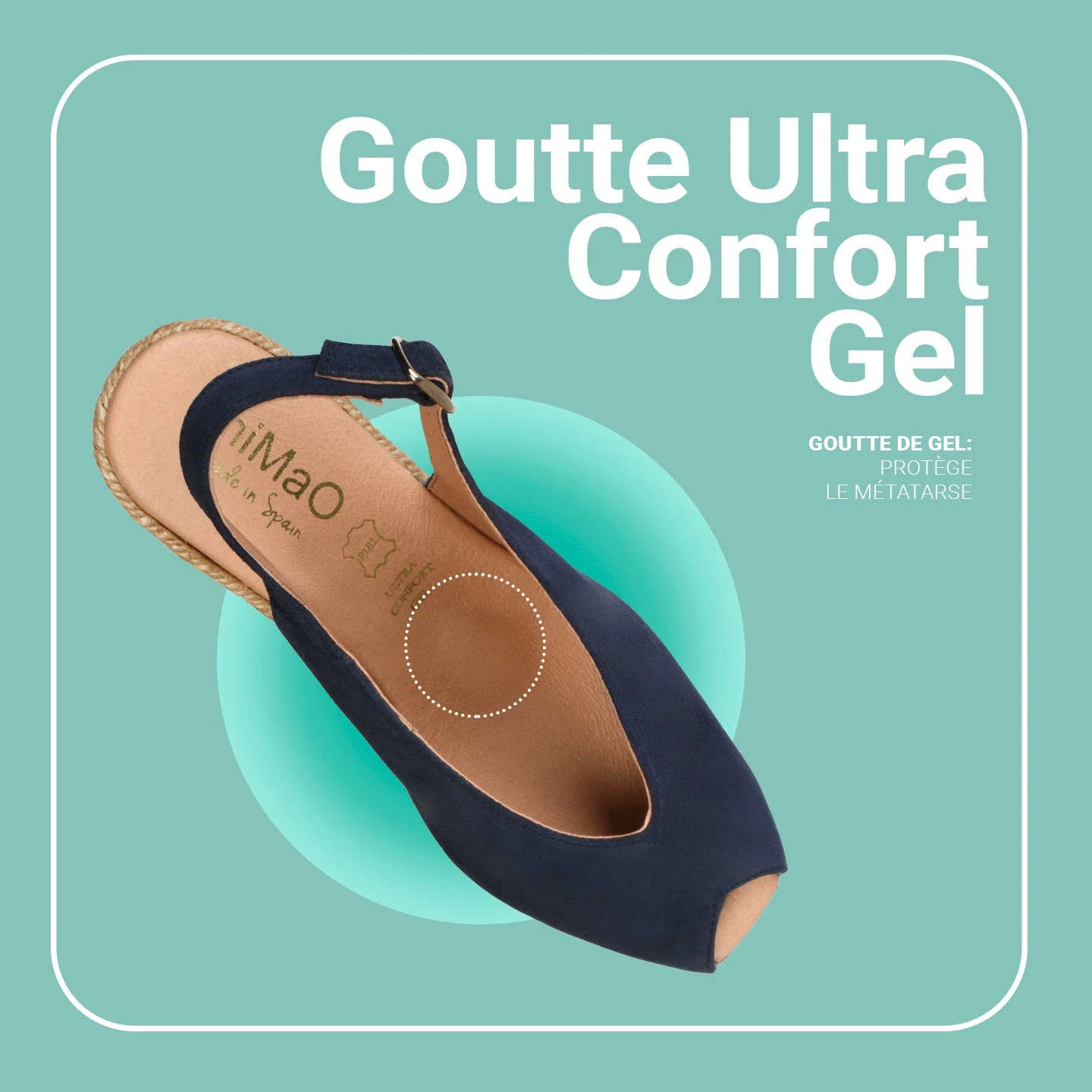 MOJACAR – Espadrilles Compensées à Bride Arrière BEIGE – Image 6