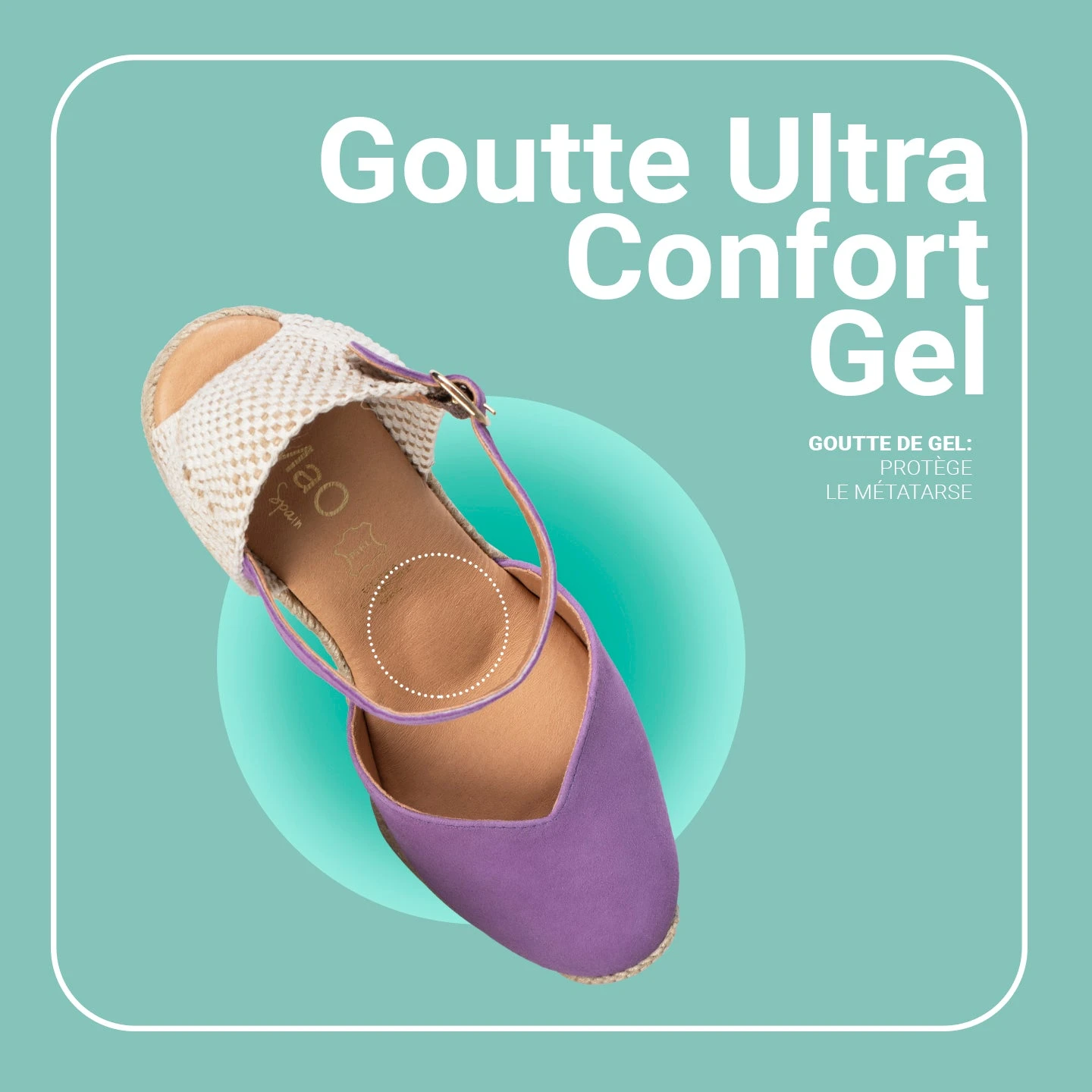 NERJA VERNI – Espadrilles Compensées Talon Haut Avec Boucle BEIGE – Image 7