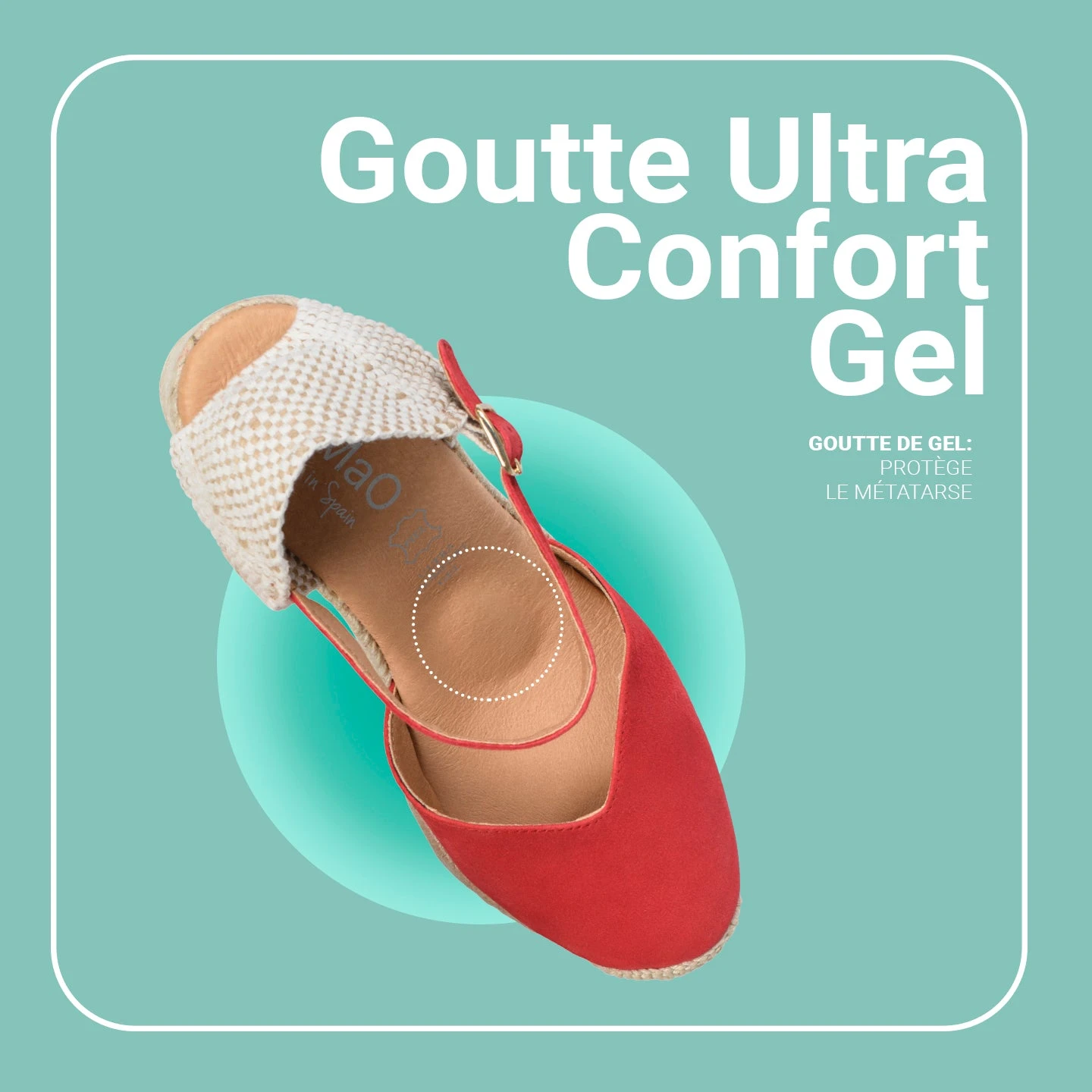 NERJA – Espadrilles à Talon Haut VERT – Image 6