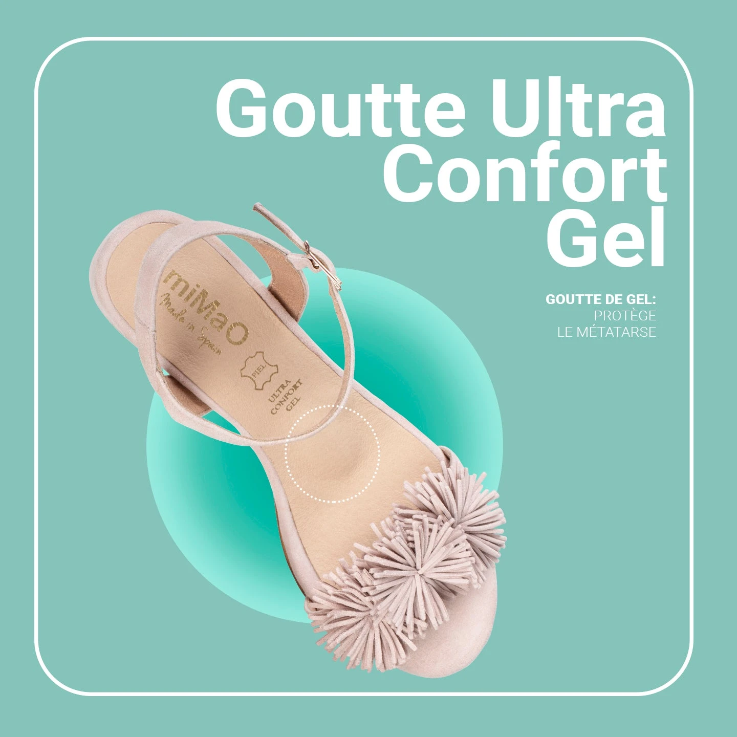 ZINNIA – Sandales De Soirée Décorées De Fleurs NUDE – Image 6