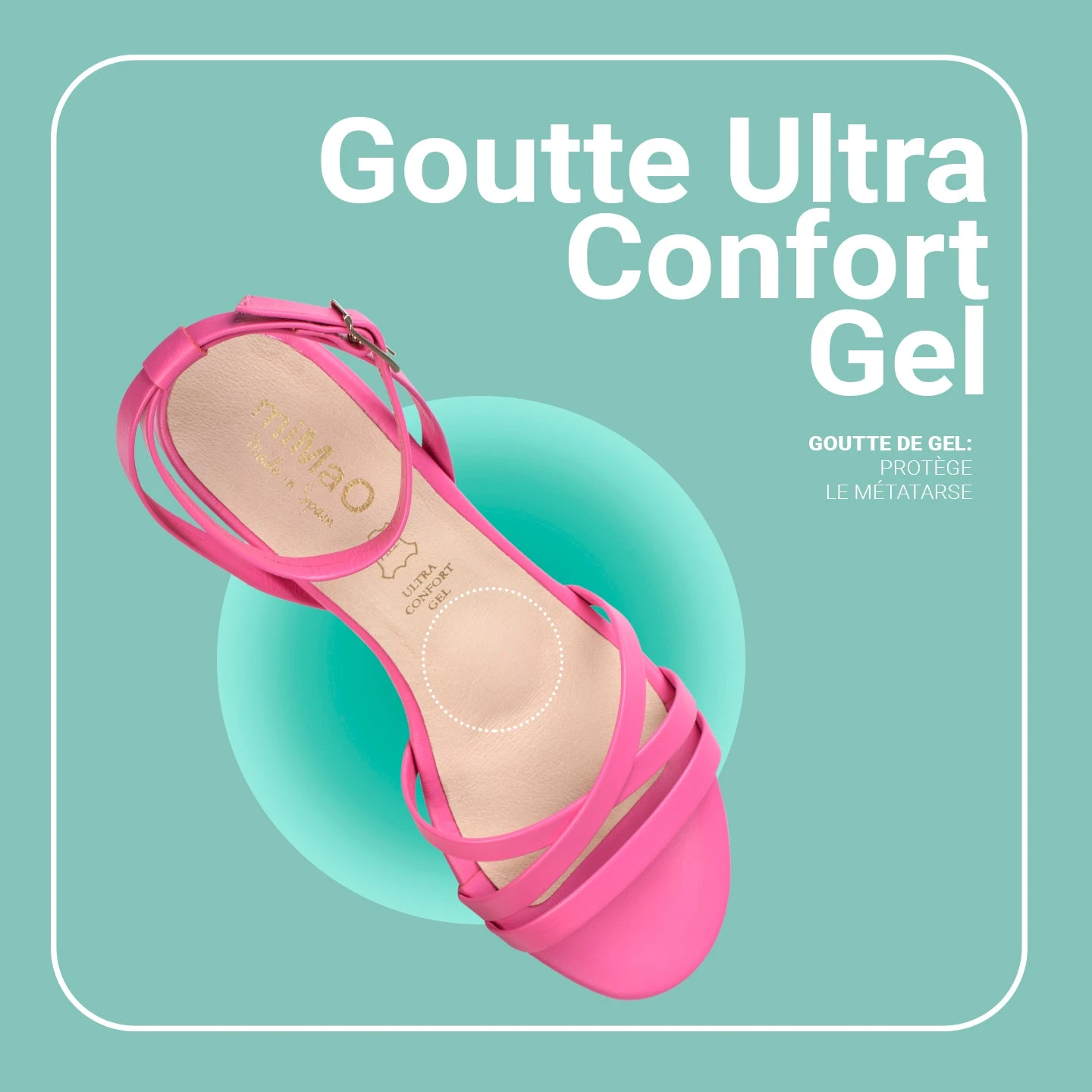 VIENA - Sandales à Lanières Fines Et à Talons Bas ROSE – Image 6