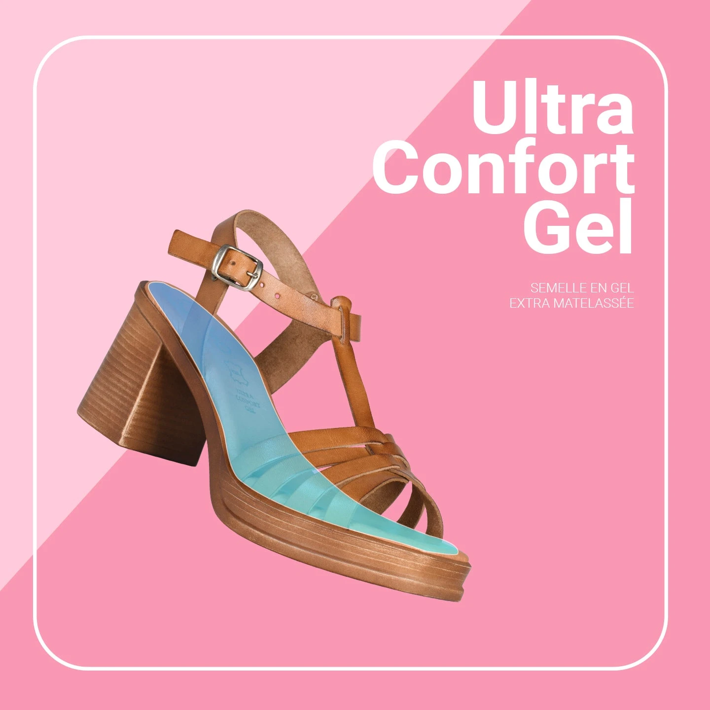 CRETA –Sandale Bride En T ROUGE – Image 6