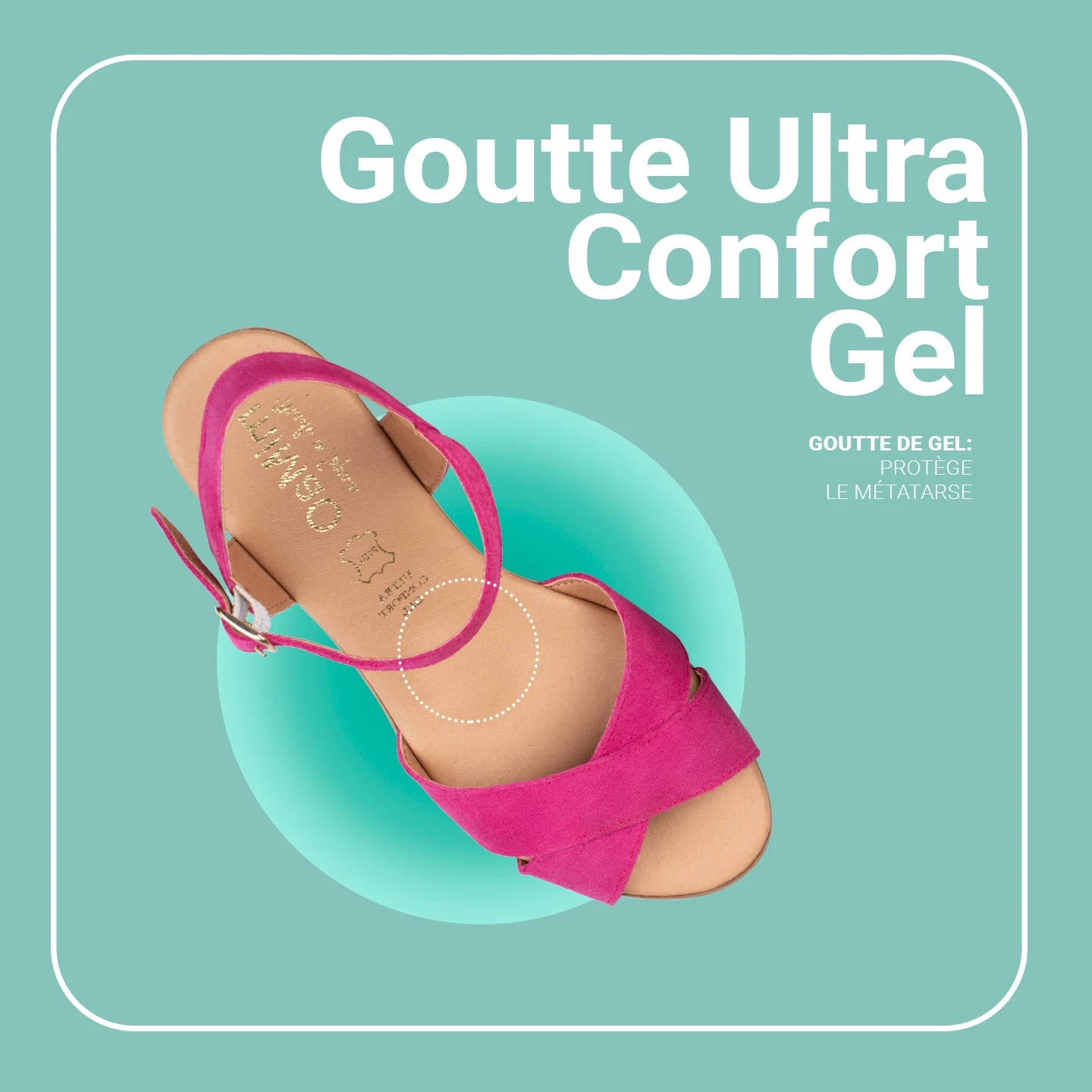 MAR – Sandales Compensées Légères à Lanières Croisées ROUGE – Image 6