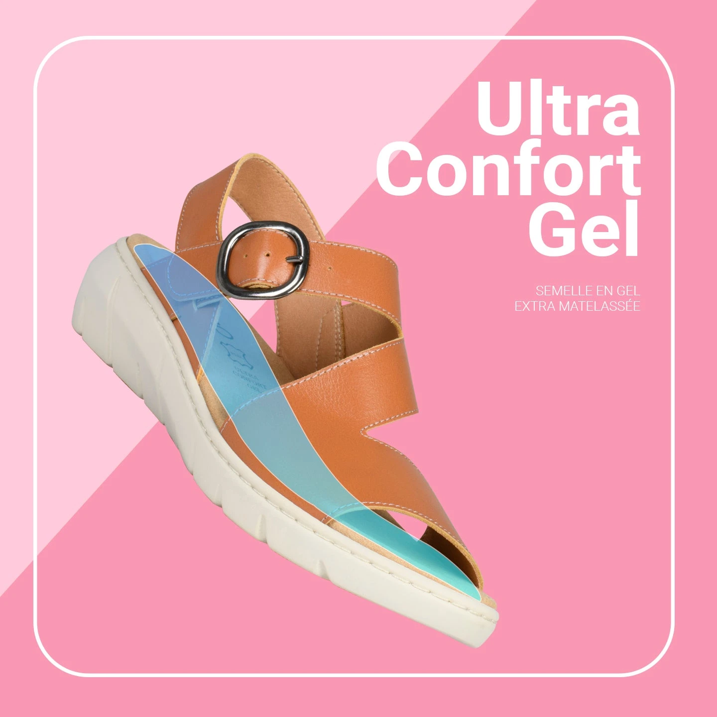 Natura – Sandales à Semelle Amovible BLEU MARINE – Image 6