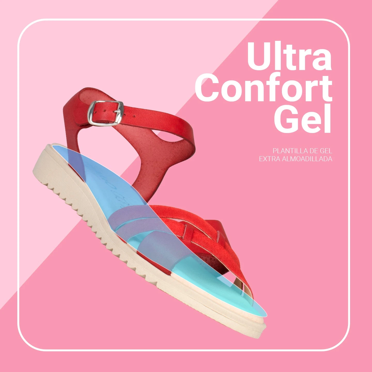 FRESH – Sandales En Cuir à Talon Compensé Bas BLANC – Image 6