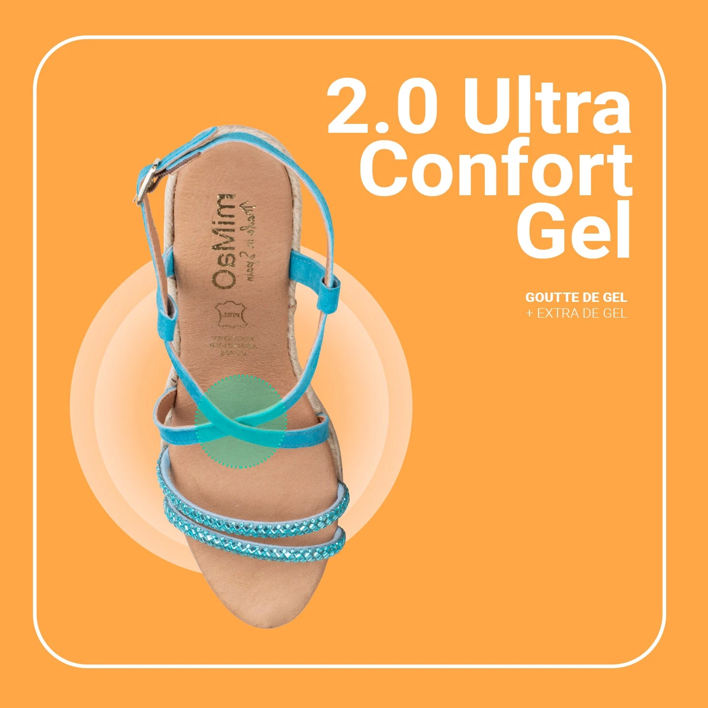 MORAIRA - Espadrilles à Talon Compensé ARGENTÉ – Image 6