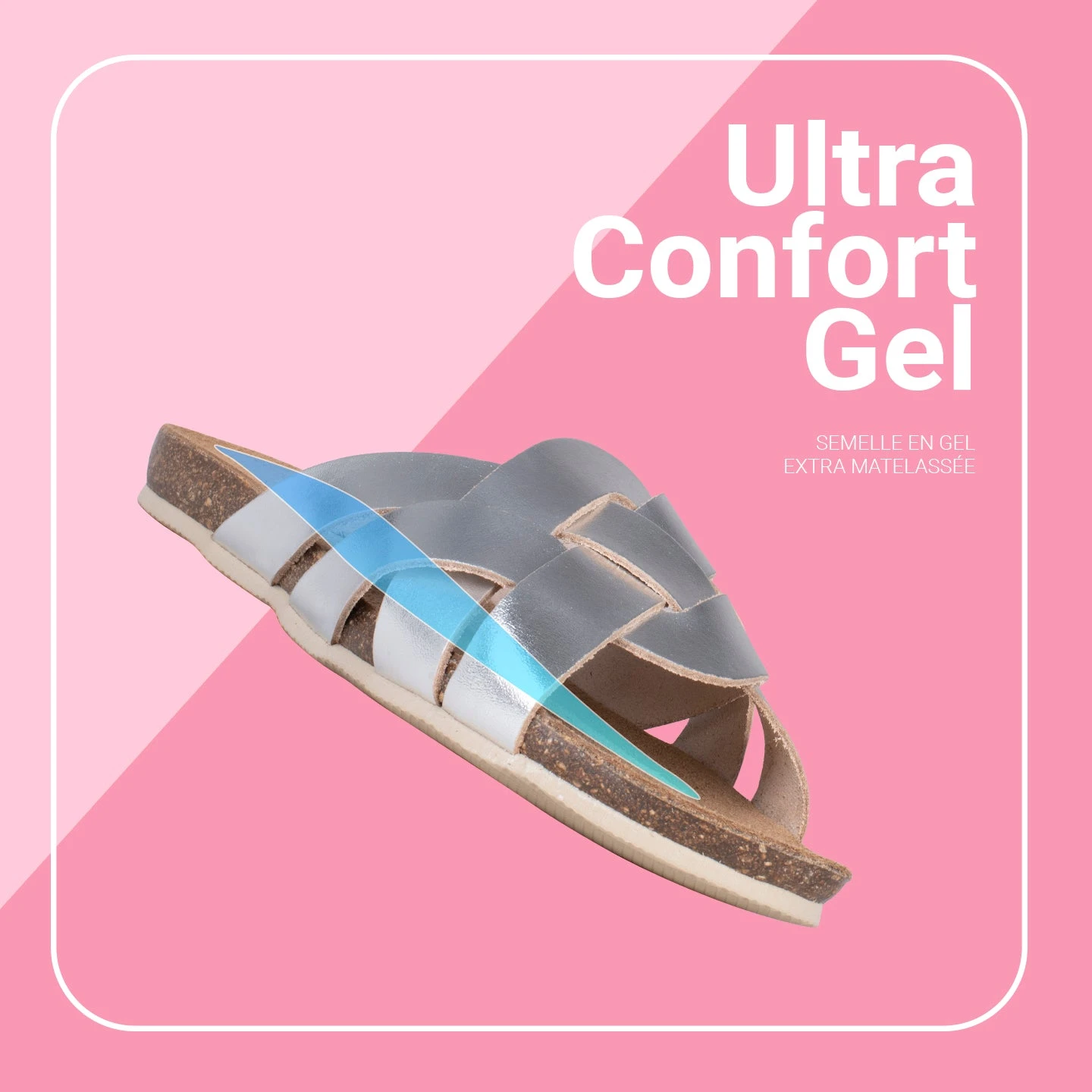 DALIA – Sandales Plates En Couleur DORÉ – Image 6