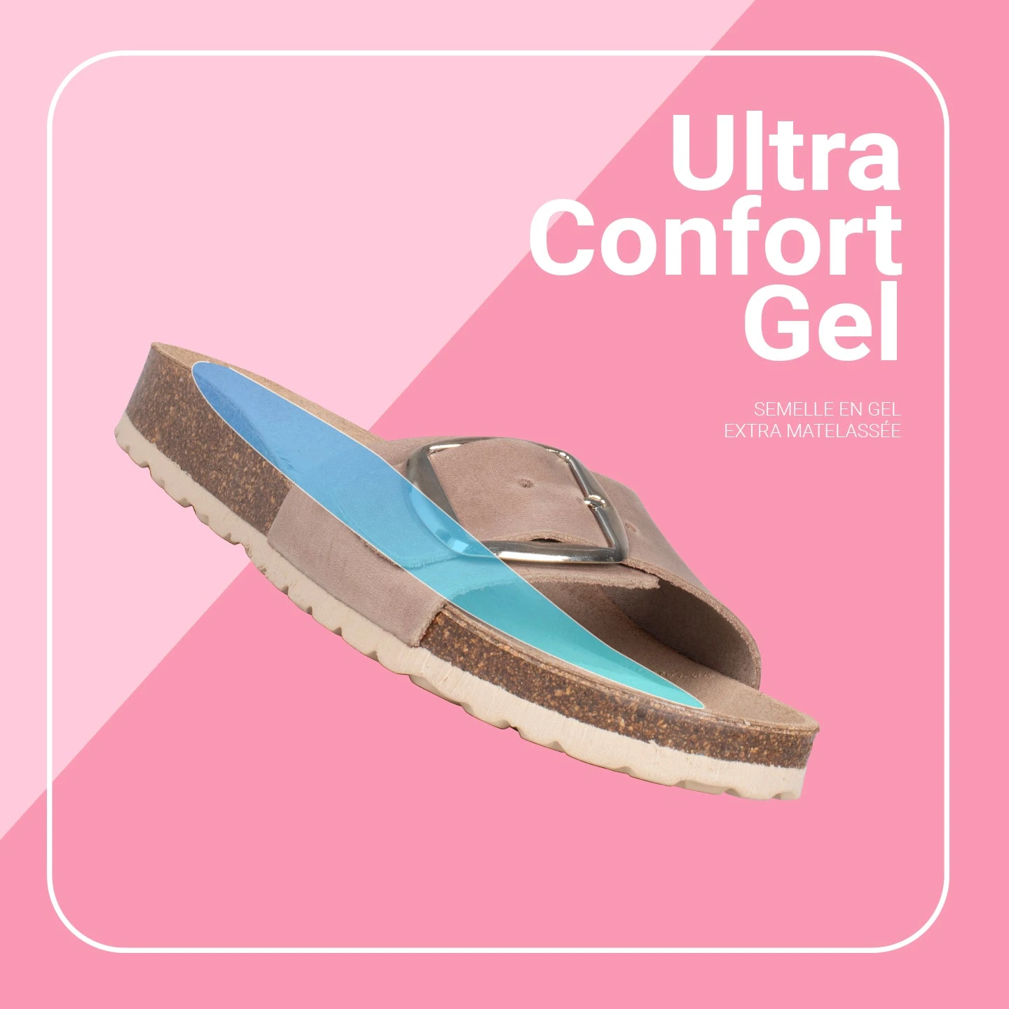 CLAVEL – Sandales Plates Pour Femme BLANC – Image 6