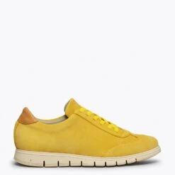 360 - Chaussures De Sport Décontractées JAUNE Pour Homme