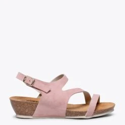ECO - Sandale Compensée BIO ROSE