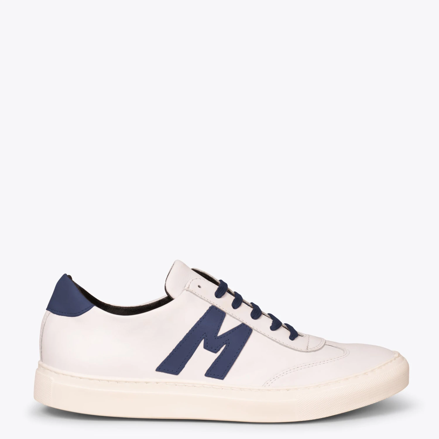 MONACO - Baskets Casual Pour Hommes Avec Logo BLEU MARINE