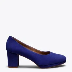 URBAN PLATEFORME - Chaussure Ă Plateforme BLEU ROI Ă Talon Moyen