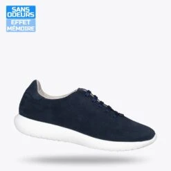 WALK – Baskets Confortables Pour Femme BLEU MARINE