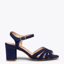 MUSA - Sandales Confortables Pour Femme BLEU MARINE