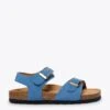 GLACE - Sandales Fille BLEU BIO Avec Boucle