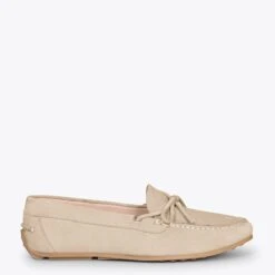 BOUCLE – Mocassins Pour Femme à Semelle Amovible BEIGE